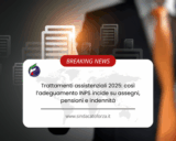 Trattamenti assistenziali 2025: così l’adeguamento INPS incide su assegni, pensioni e indennità