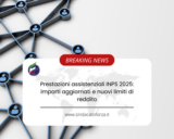 Prestazioni assistenziali INPS 2025: importi aggiornati e nuovi limiti di reddito