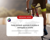 Piste ciclabili: quando il ciclista è obbligato a usarle
